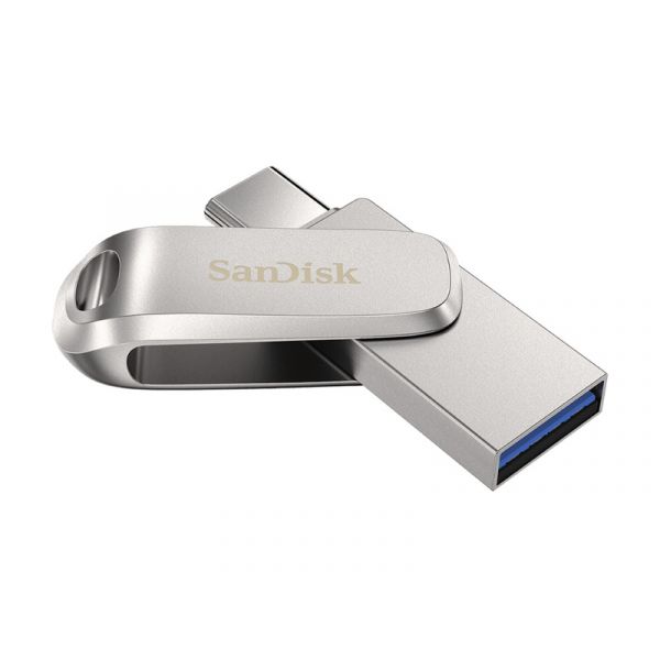 Sandisk Dual Drive Luxe pendrive, Type-C, USB 3.1 Gen 1, 1TB, 150MB/S (186467)